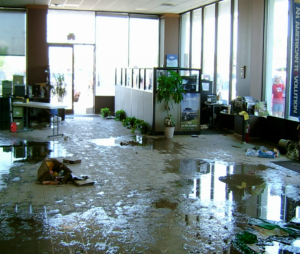 commercial water damage repair in Richardson